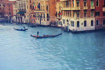 Fototapeta na wymiar Grand Canal, Venice - Italy