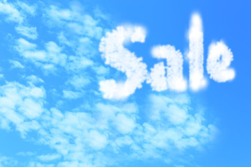 Fototapeta premium Blue sky background with clouds
