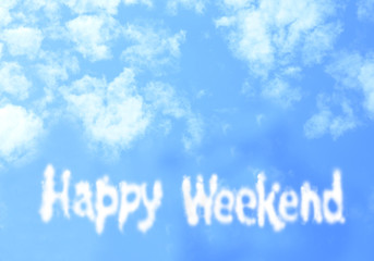 Fototapeta premium Blue sky background with clouds
