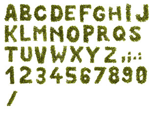 coffee alphabet