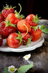 Strawberry in a Bowl