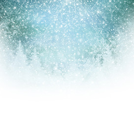 Vector winter background.