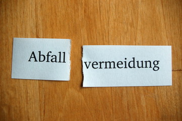 Abfallvermeidung