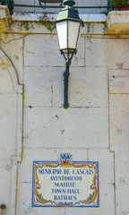 Architectural detail in Cascais, Portugal