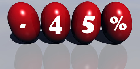 Hot sale. Sale percents