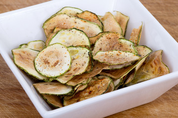 zucchini squash thin chips