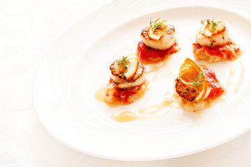 roasted scallop