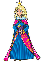 Beauty fairy queen or princess