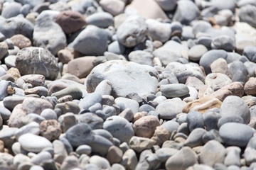stones in nature as background