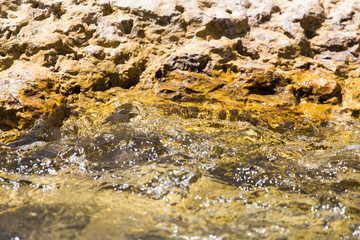 background of whitewater on the river