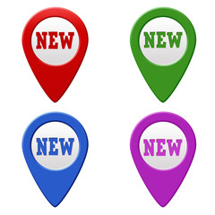 New set of colorful pointers