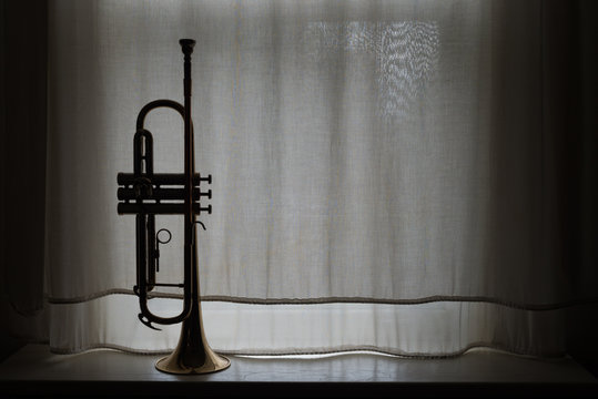 Silhouette of Trumpet