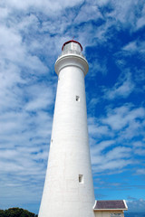 Lighthouse against blue sky, South Australia