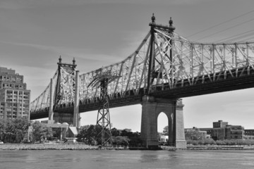 Fototapeta na wymiar 59th Street - Queensboro Bridge, New York City