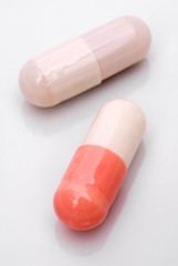 medicinal capsules, pills