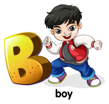 A Letter B For Boy