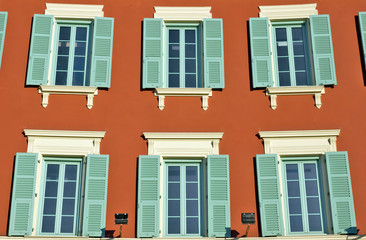 Fototapeta na wymiar City of Nice - architectural details