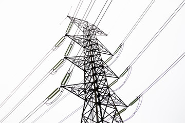 electricity poles