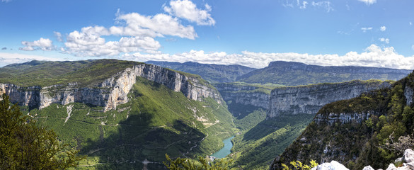 the passage of the alliance, park of Vercors,  France