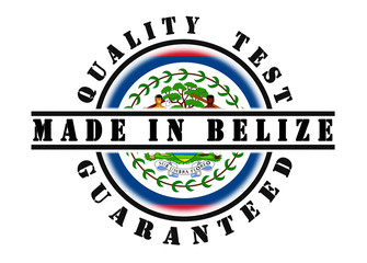 Fototapeta premium Quality test guaranteed stamp