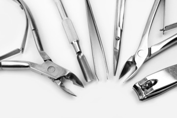 Tools of a manicure