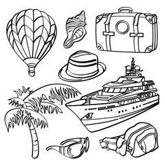 Holiday Trip Elements