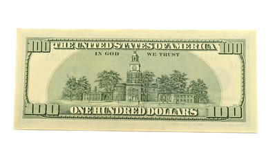 One hundred dollar banknote