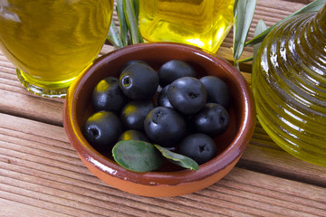 olives on background