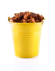 Pail With Dried Fruits