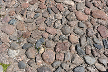 the ancient paving stones