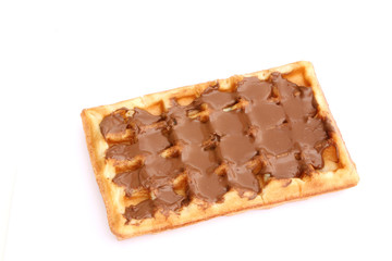 gaufre au chocolat