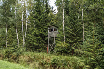 watchtower to protect the forest perimeter