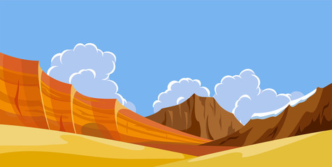 Desert wild nature landscapes. - 68796065