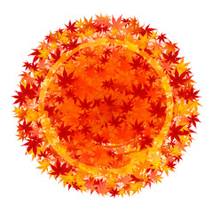 もみじ　紅葉　フレーム