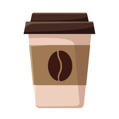 Vector Coffee Cup Flat Icon
