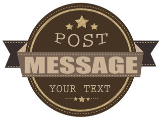 message stamp