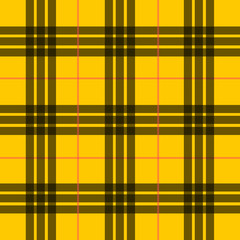 yellow color urban plaid pattern