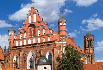 Bernardine Church in Vilnius, Lithuania