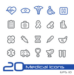 Medical Icons // Line Series