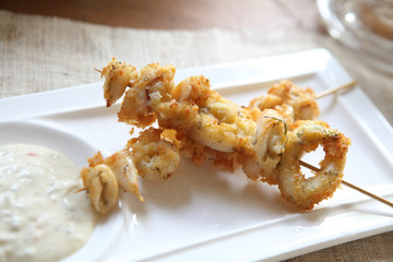 calamari italian fried squid