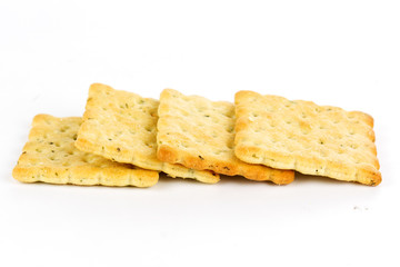Row of biscuits