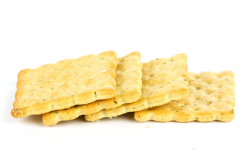 Row of biscuits