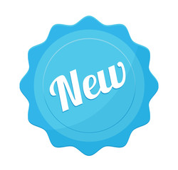 Vector New Badge Flat Icon