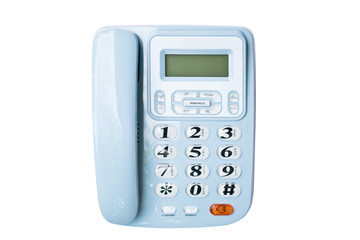 Telephone isolated on white background