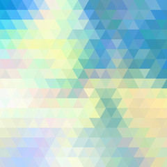 Fototapeta na wymiar Multicolor Abstract Background Consisting of Triangles