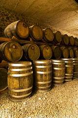 Wine barrels