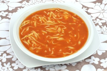 tomato soup with pasta