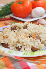 Meat pilaf