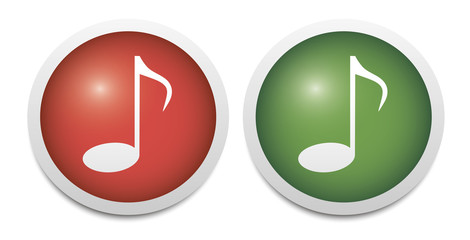 Music Note Signs. Music icons