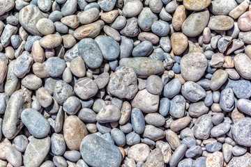 River stones background